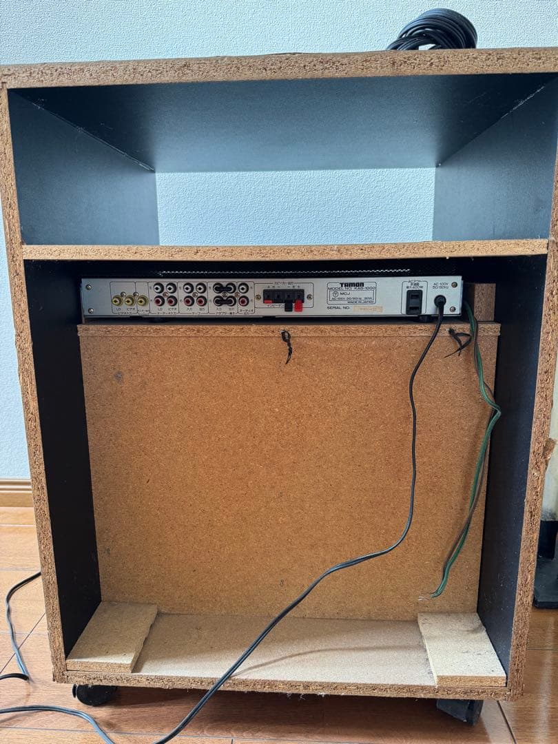 KAS-1000 カラオケアンプスピーカーシステム　TAMON ジャンク品