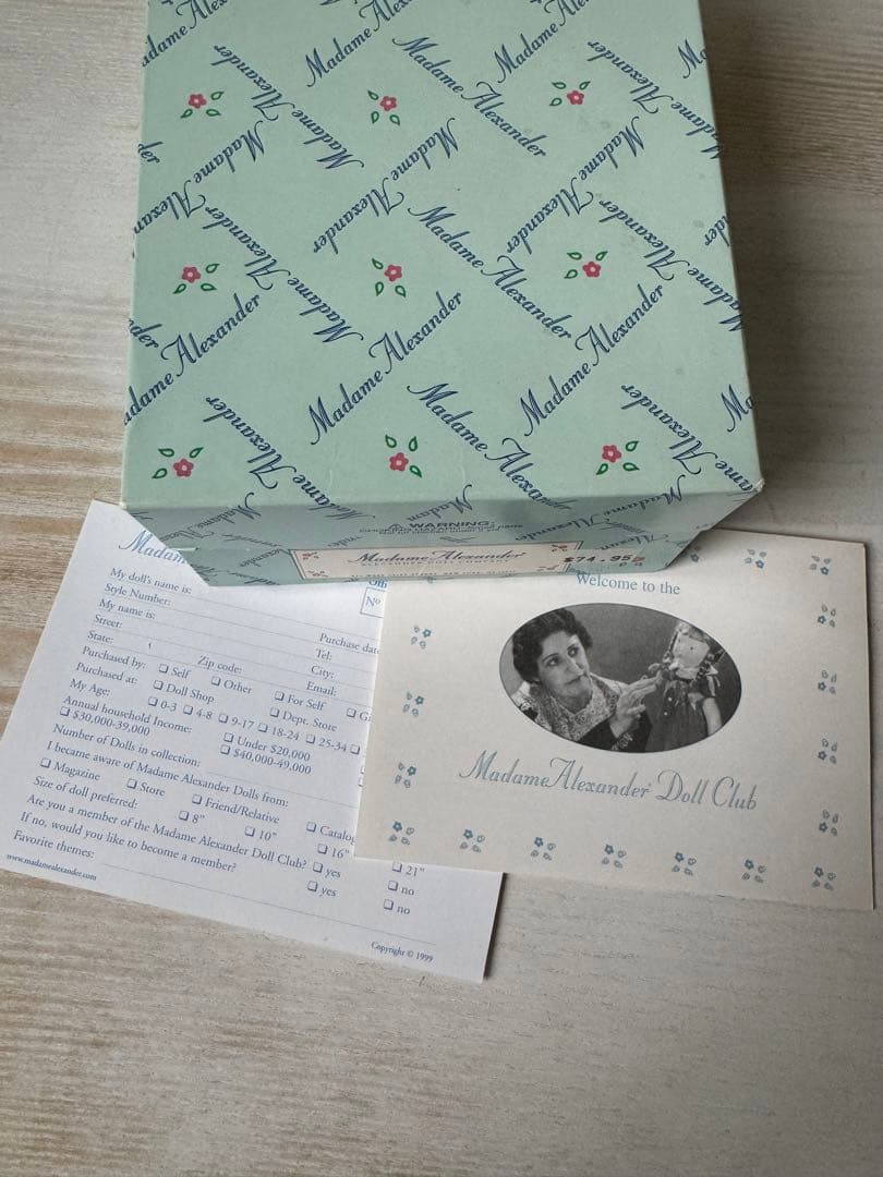 レア　Madame Alexander “Shannon” 8インチ