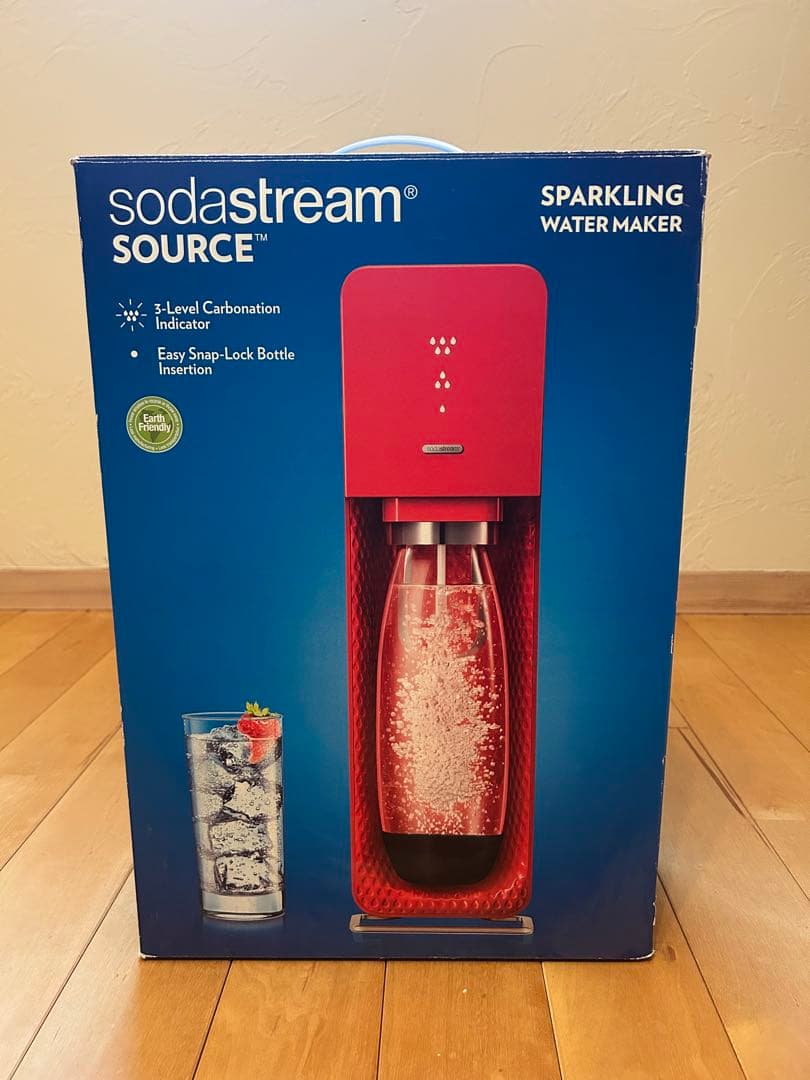 ソーダストリーム新品未使用SodaStream Source 炭酸水メーカー