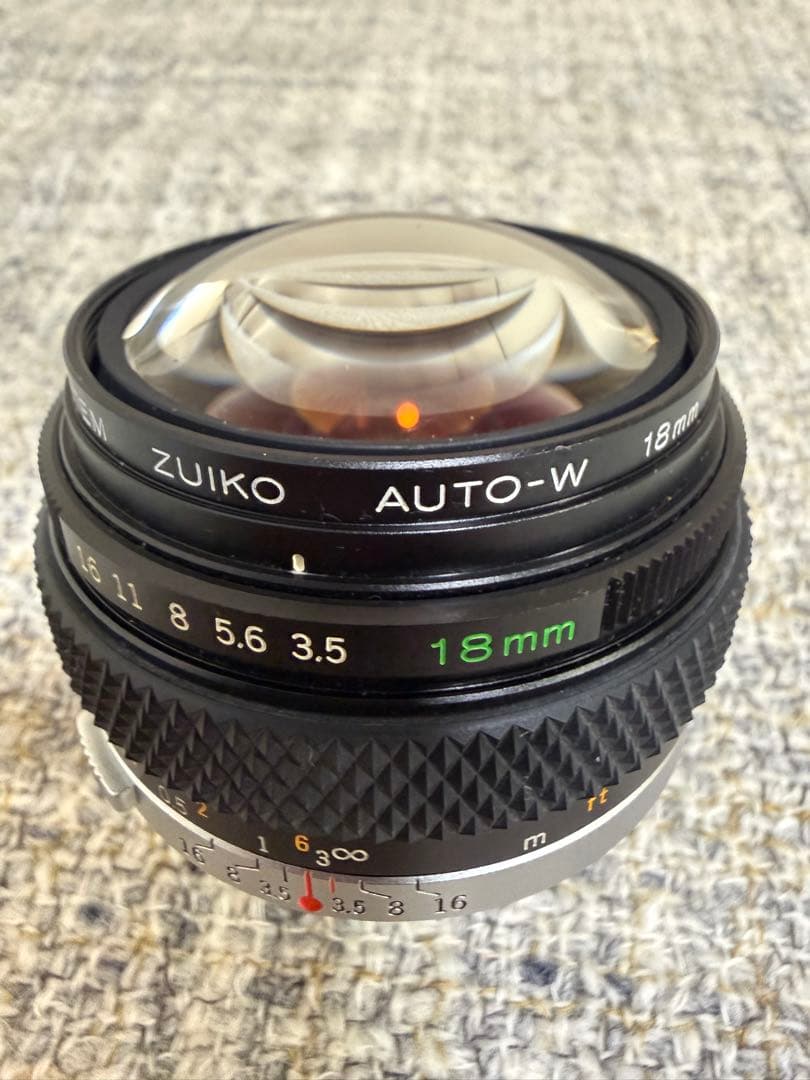 フィルムカメラ OLYMPUS ZUIKO AUTO-W 18mm F3.5