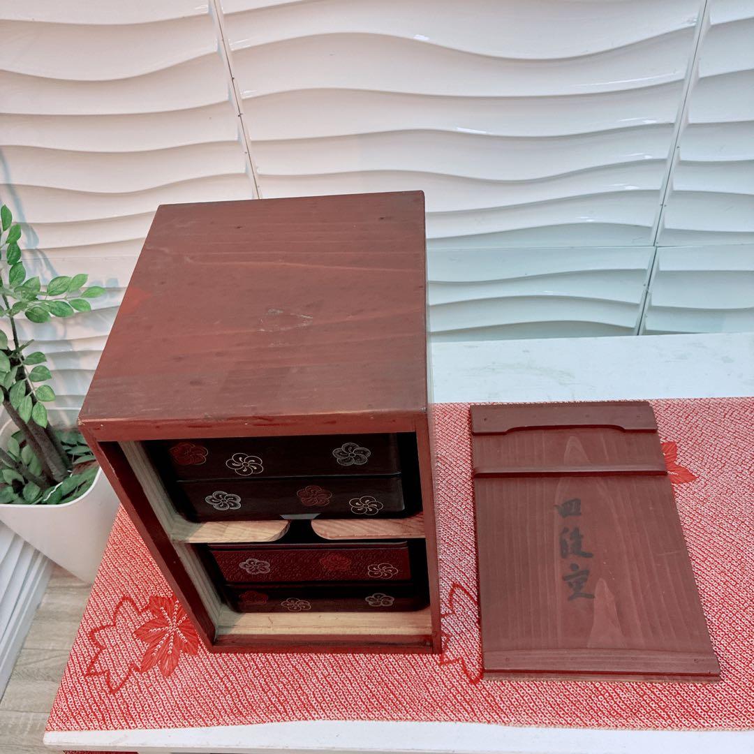 ◇重箱◇4段◇木箱入り◇