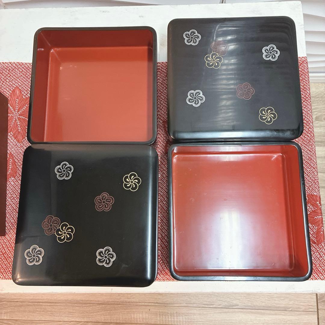 ◇重箱◇4段◇木箱入り◇
