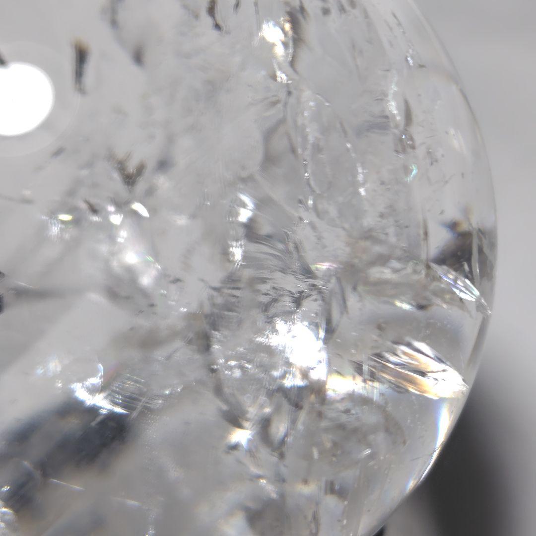 水晶玉 直径8.5cm クリアクォーツ 天然石 置物 浄化