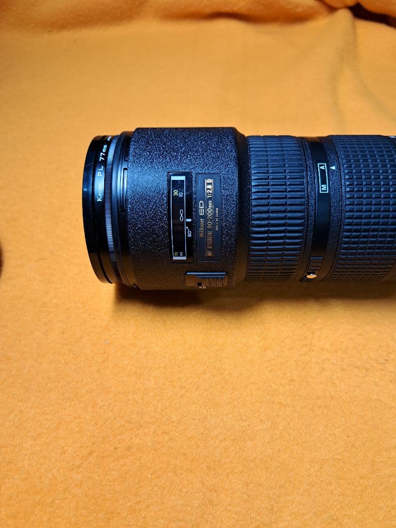 美品Nikon ED AF NIKKOR 80-200mm 1:2:8 D後期型