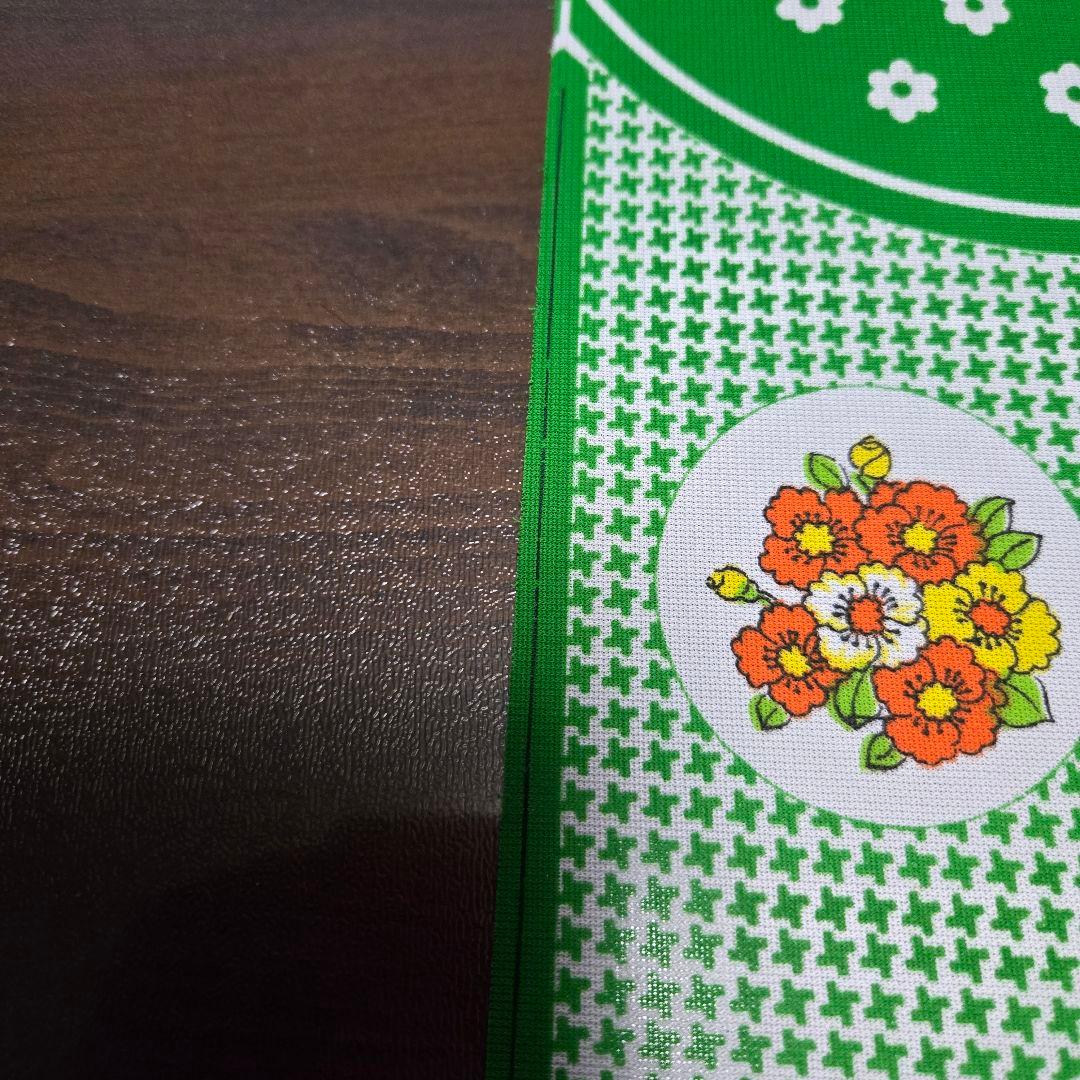 キャンディキャンディ　のれん　緑　2枚セット　昭和レトロ　新品