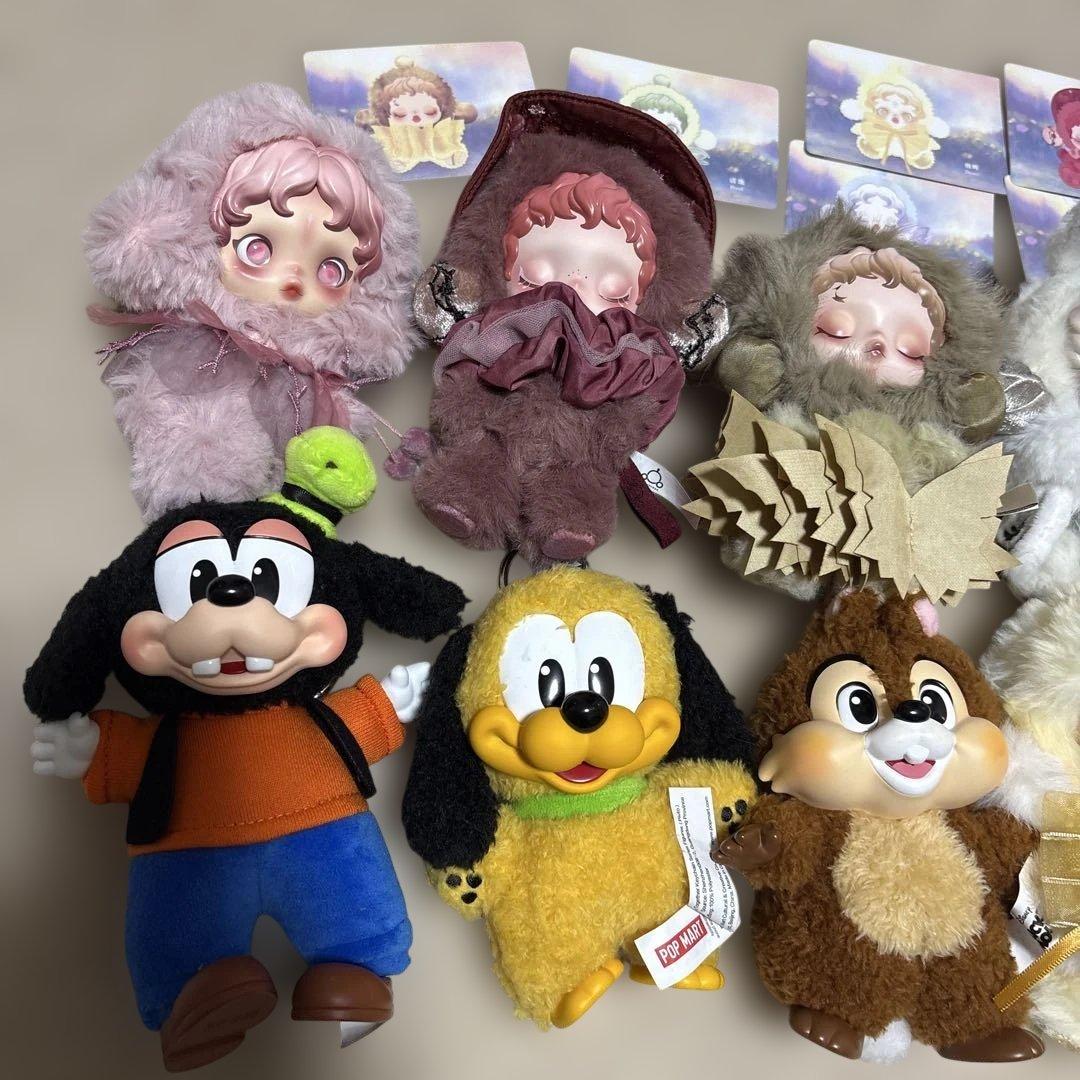 スカルパンダ8体　ポップマートディズニー3体　セット売り