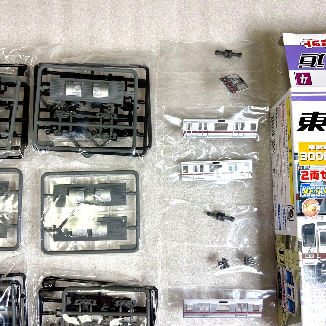 【袋未開封未組立】Bトレイン Bトレ 東武鉄道 30000系 2両×2箱セット