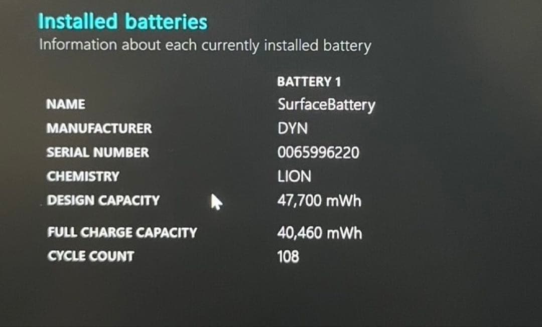 Surface Laptop 5 13.5インチ 8GB 256GB