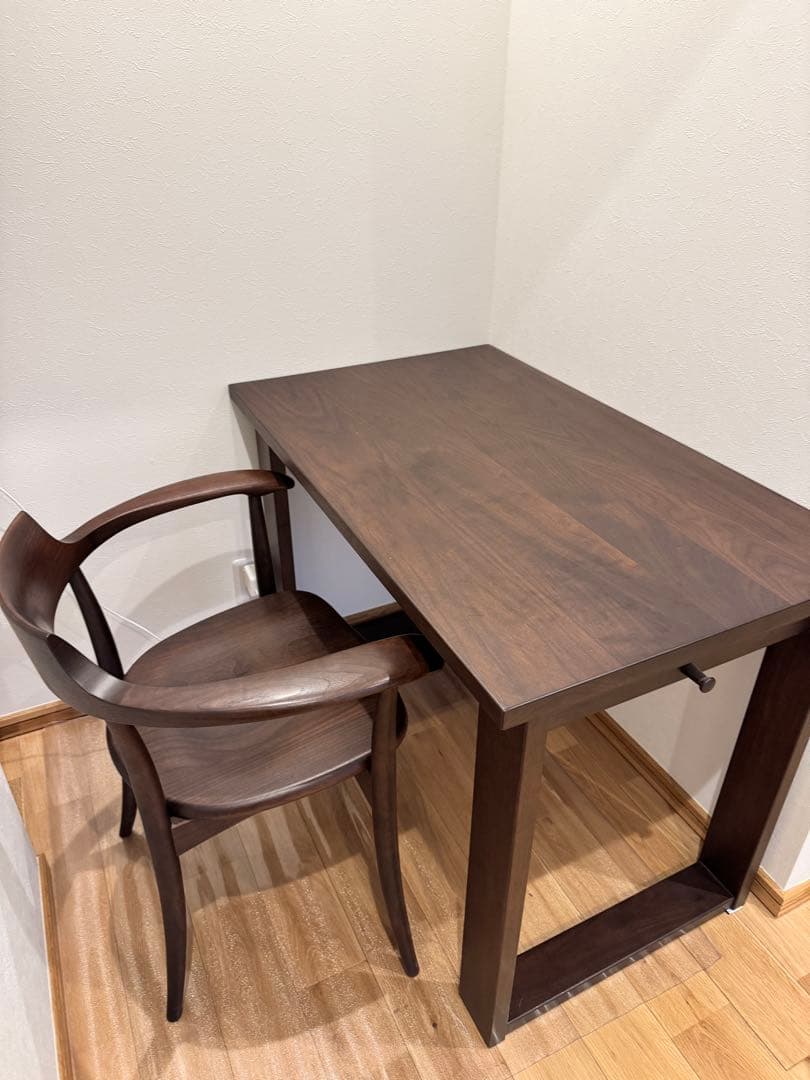 飛騨産業 デスク ウォールナット MU310FF GW