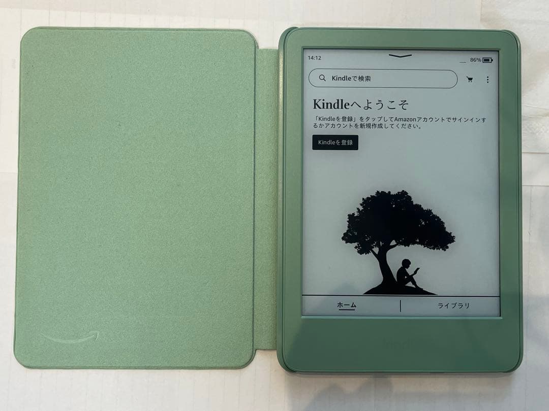 【未使用に近い】Kindle (2024年モデル) 保護フィルム＆カバーおまけ付