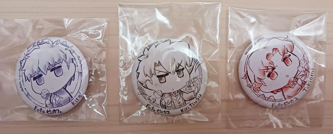 Fate/ゼロカフェ マチアソビ会場限定 出張カフェ 缶バッジ ５個セット