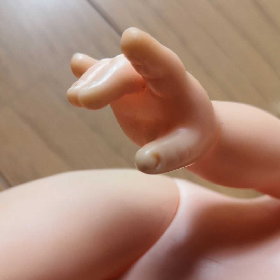 昭和レトロ☆1985年発売タカラおねつぴっぴちゃんお人形コレクションメルちゃん