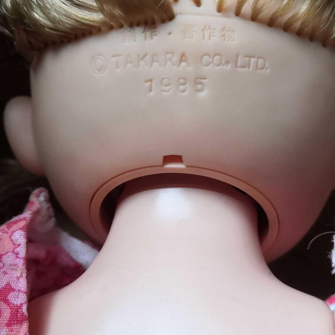 昭和レトロ☆1985年発売タカラおねつぴっぴちゃんお人形コレクションメルちゃん