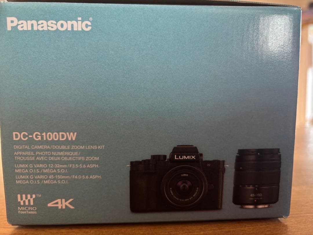 パナソニックミラーレス一眼 LUMIXダブルズームレンズキットG100DW-K