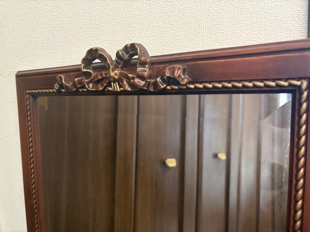 最終価格可愛いリボン姿見