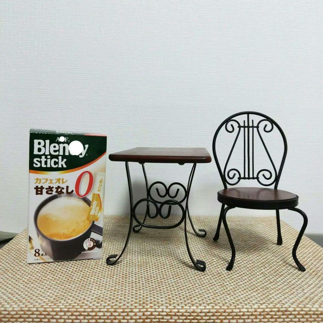 【ドール用】ガーデン風 アイアンチェア 2脚 & テーブルのセット