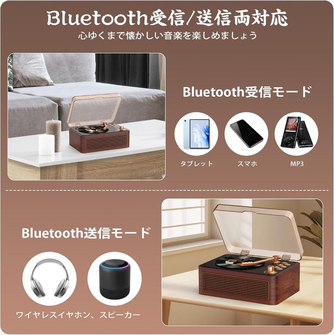 CDプレーヤー Bluetooth 受信/送信 cdラジカセ コードレス 充電式