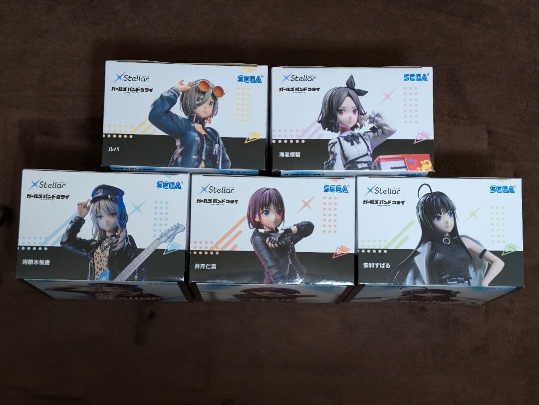 ガールズバンドクライ Xstellar フィギュア 5体セット 匿名配送