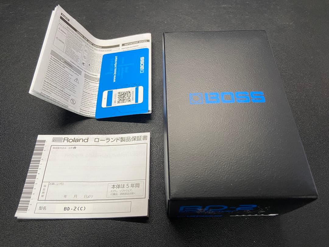 Boss BD-2 Blues D エフェクター