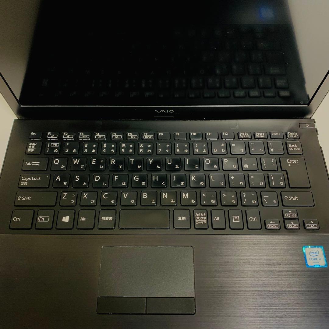 VAIOノートパソコン i7/SSD256GB/8GB/Win11/office