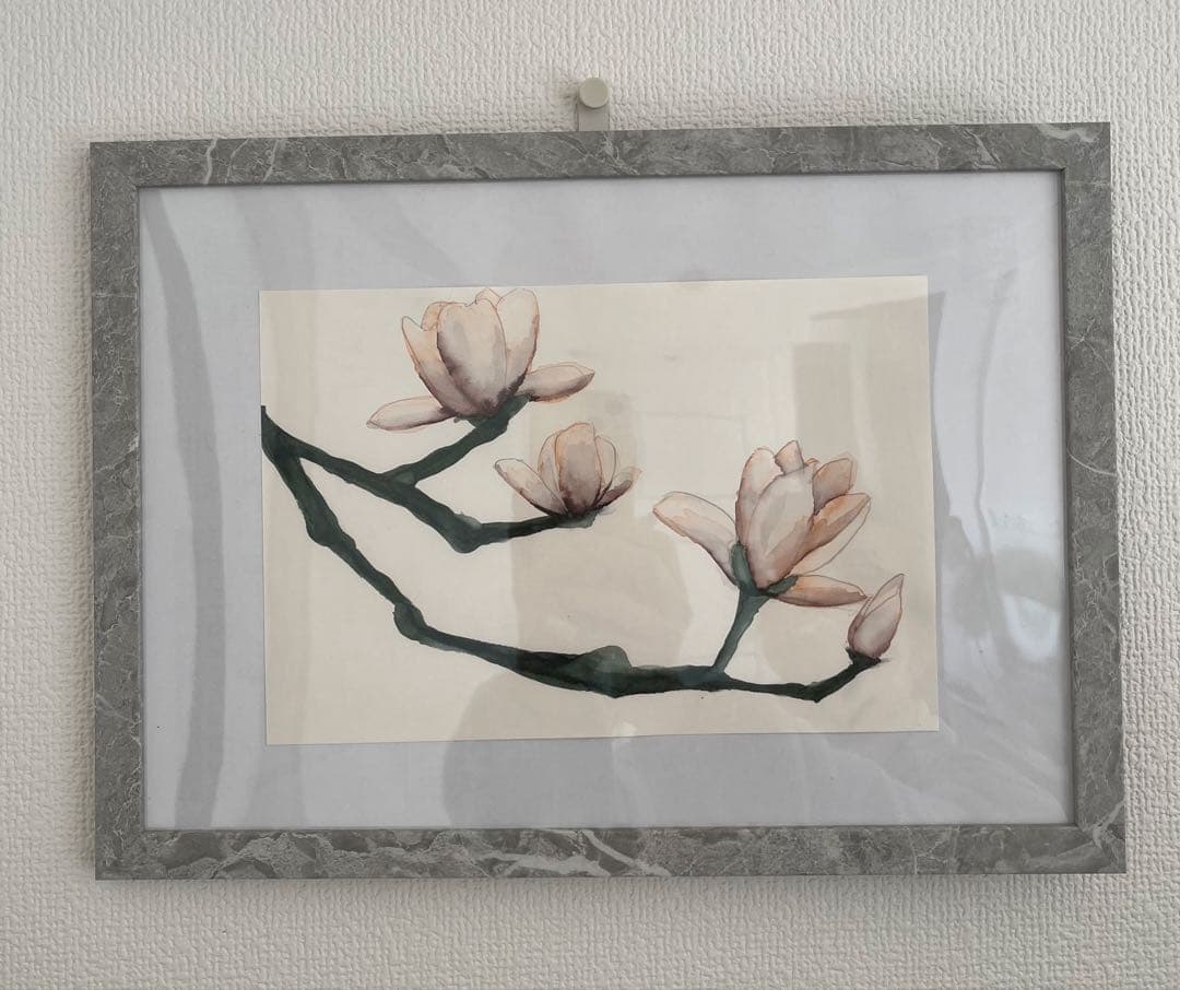 水彩画 花の絵　ボタニカルアート