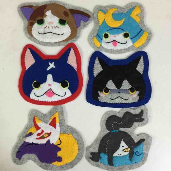 妖怪ウォッチ アップリケ オーダー受付中