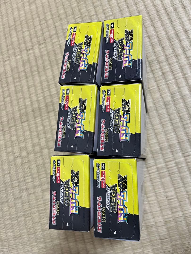 ポケモンカード ドリームex 6BOX　新品未開封　シュリンクなし ペリペリあり
