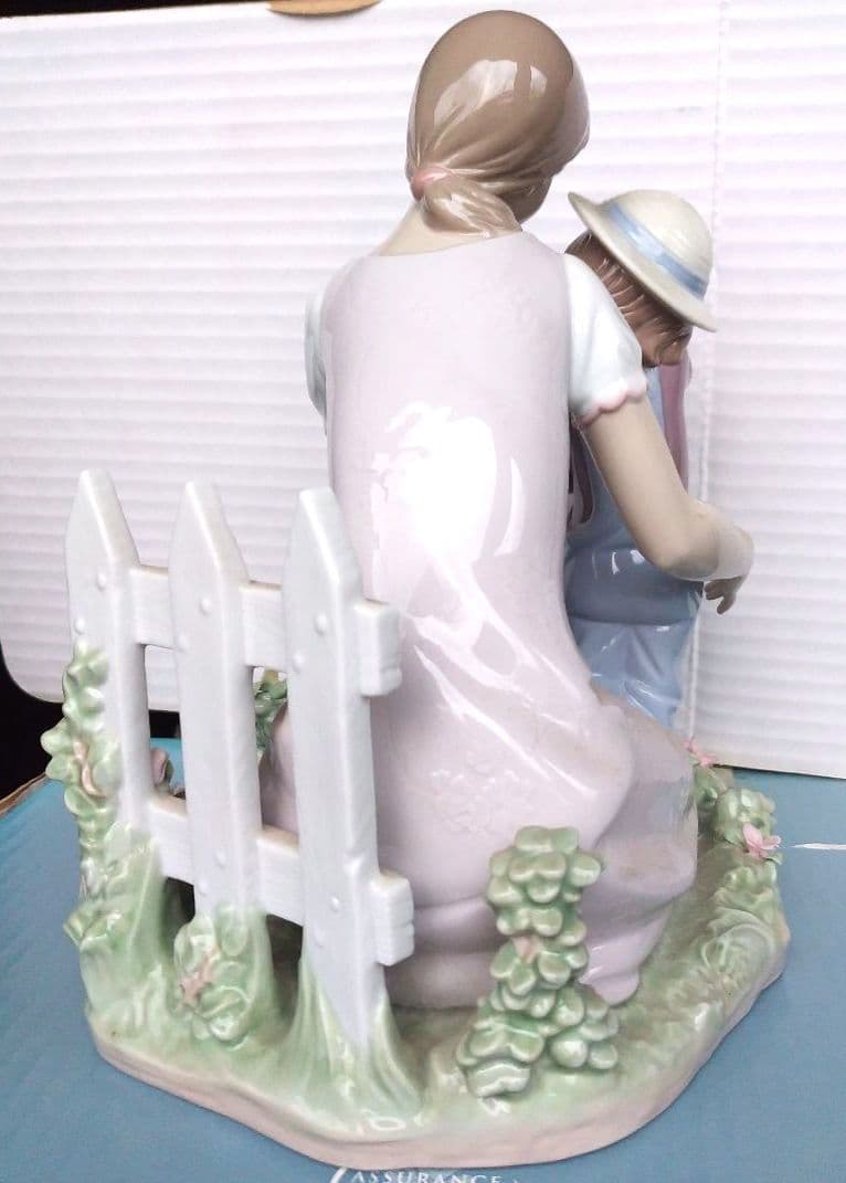 レア 美品 リヤドロ LLADRO ママのお手伝い フィギュリン 箱あり8028