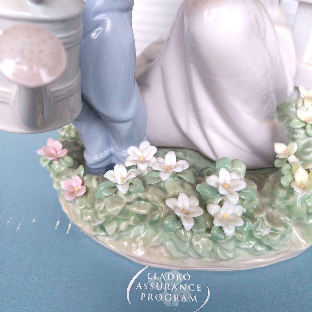 レア 美品 リヤドロ LLADRO ママのお手伝い フィギュリン 箱あり8028