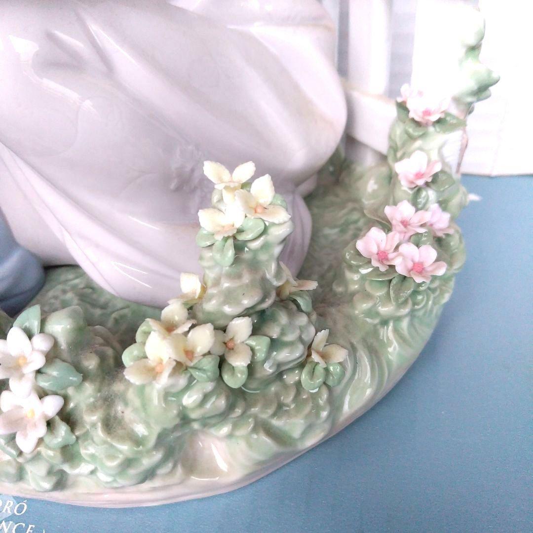 レア 美品 リヤドロ LLADRO ママのお手伝い フィギュリン 箱あり8028