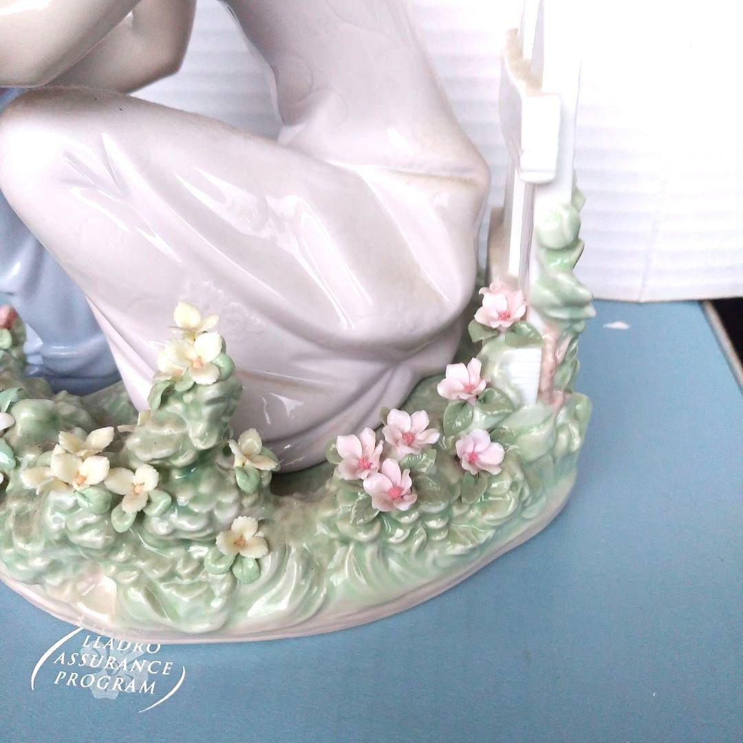 レア 美品 リヤドロ LLADRO ママのお手伝い フィギュリン 箱あり8028