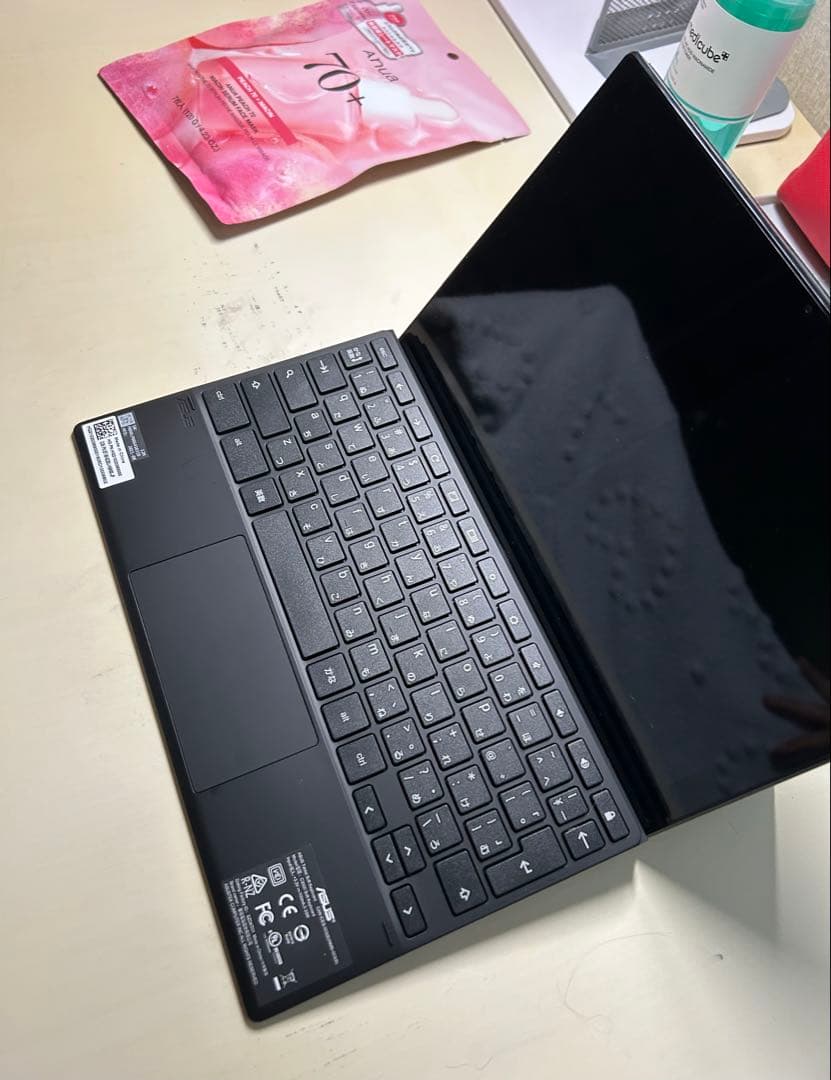 ASUS Chromebook 本体 + ソフトキーボード