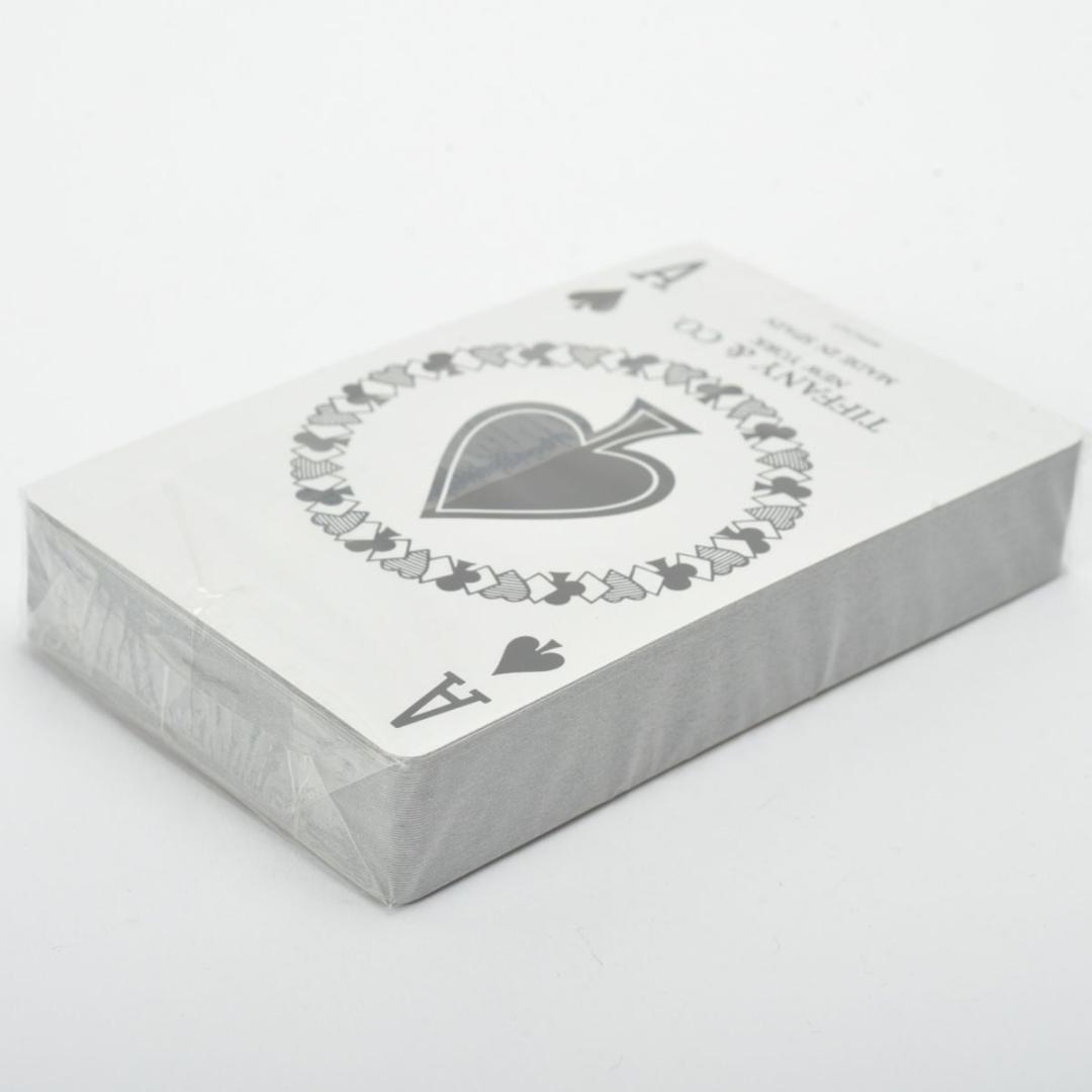 新品 ティファニー トランプ セット 箱付ピンク ライトブルー テーブルゲーム