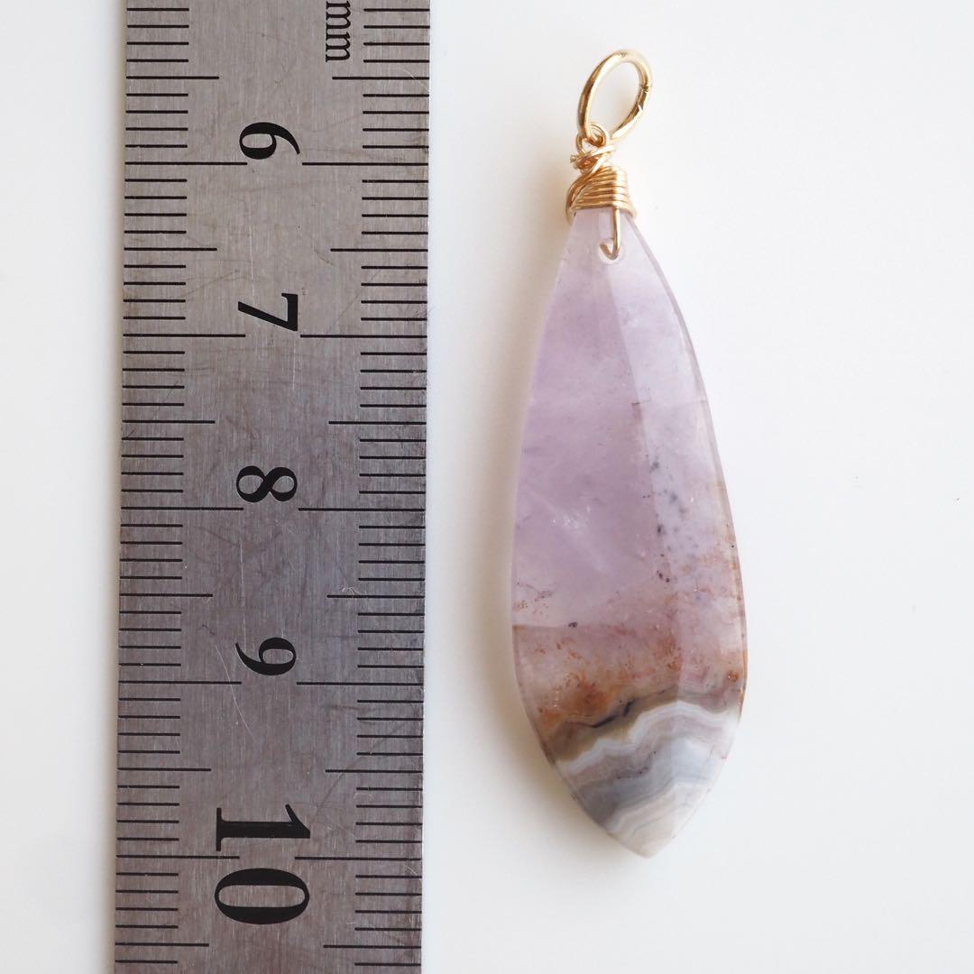 【una cool】ホワイト×アバロン×ブラックシェルの大粒ペアシェイプ