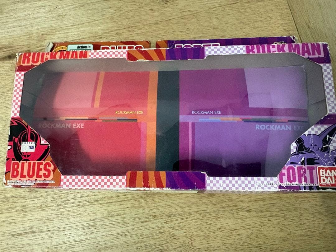 ロックマンエグゼ ロッキンアクション ブルース＆フォルテ 中古 BANDAI