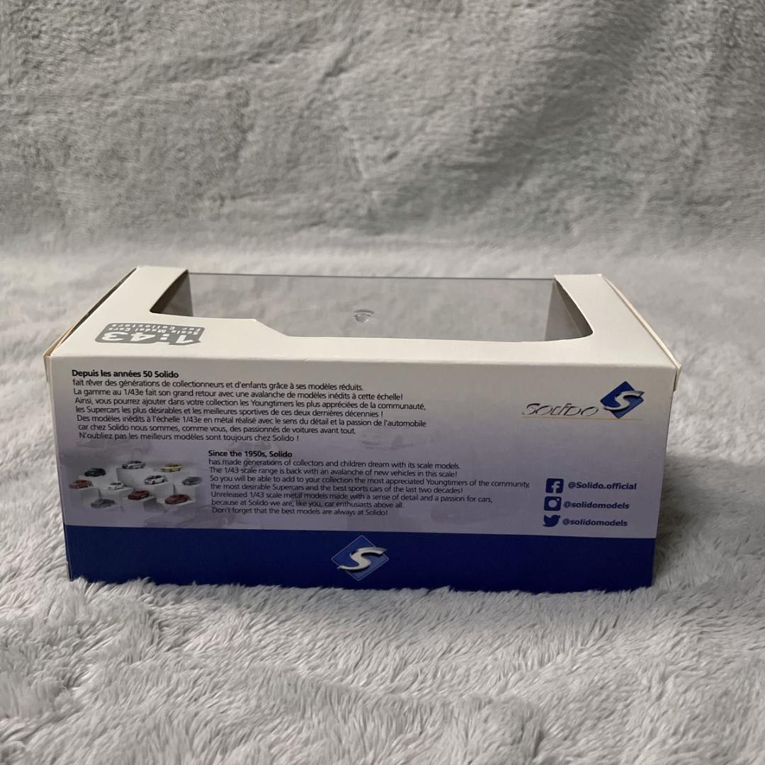 Solido ソリド 1/43 ケーニグセグジェメラ 2021 ミニカー クーペ