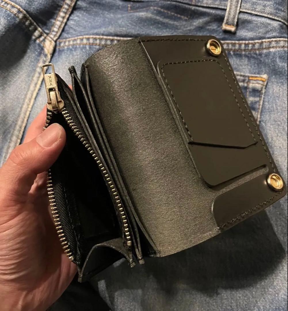 トラッカーウォレット　ミドル　ブルガロ　925アポロコンチョ