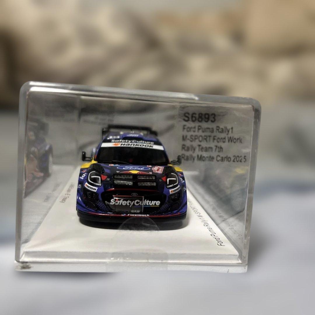 Ford Puma Rally1 M-SPORT ミニカー 2025