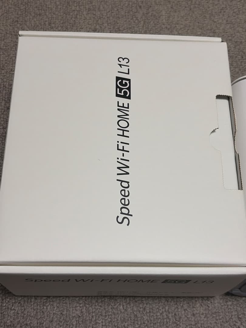 Speed Wi-Fi  5G L13 モバイルルーター