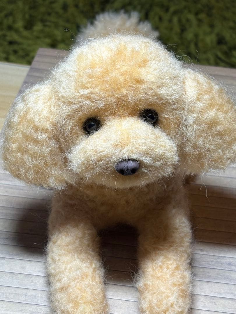 羊毛フェルト トイプードル 大きめ❣️