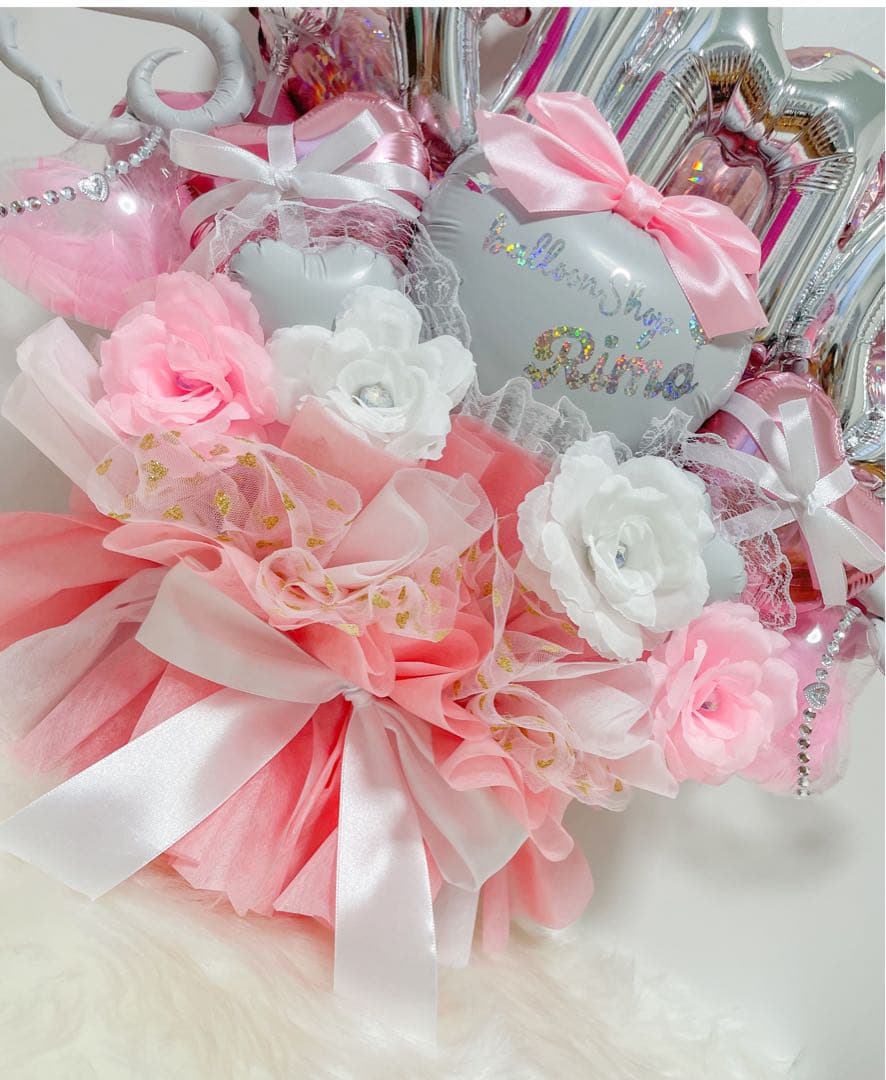 ドレス型 バルーンギフト オーダー 生誕祭 推し活 誕生日 ミーグリ 楽屋花