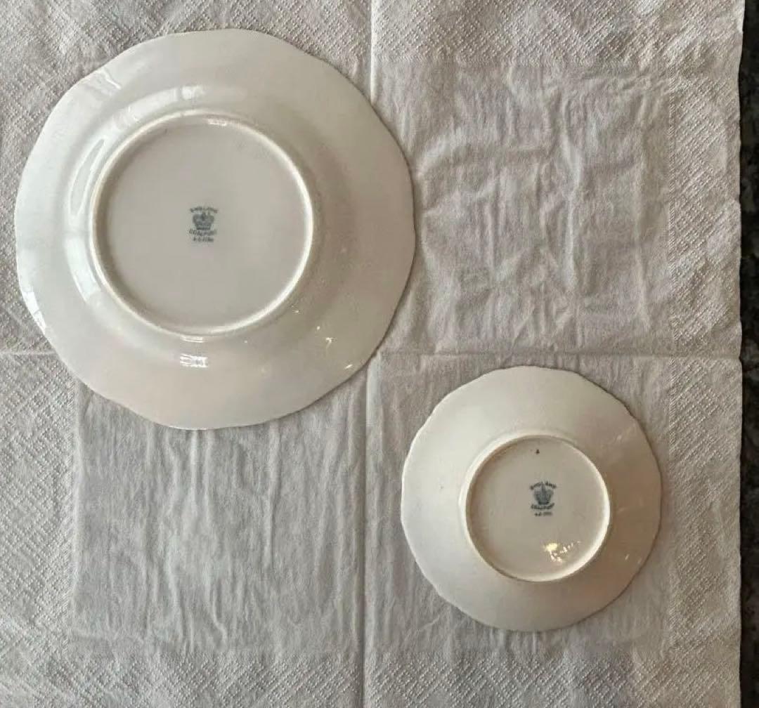 ENGLAND COALPORT ケーキ皿とデミタス皿　コールポート