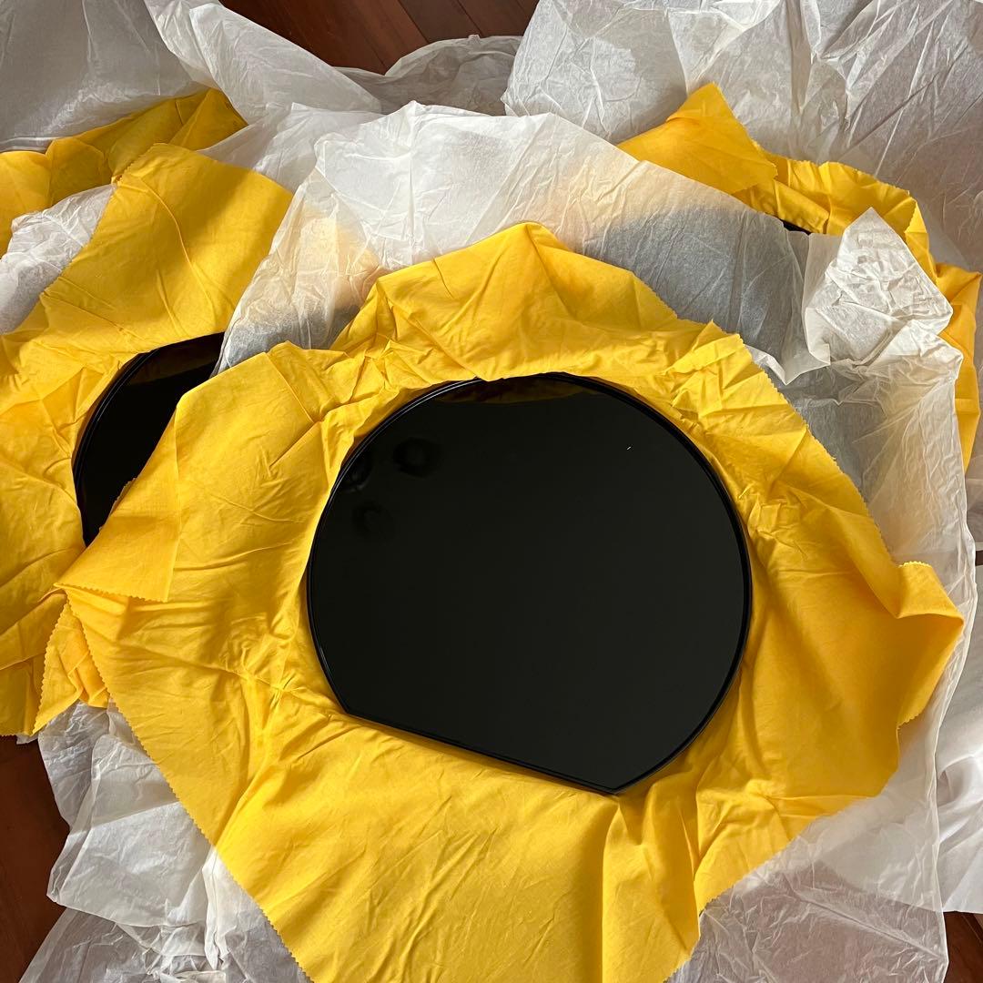 輪島塗　半月卓上膳　① 5 客　慶塚漆器工房　慶塚作