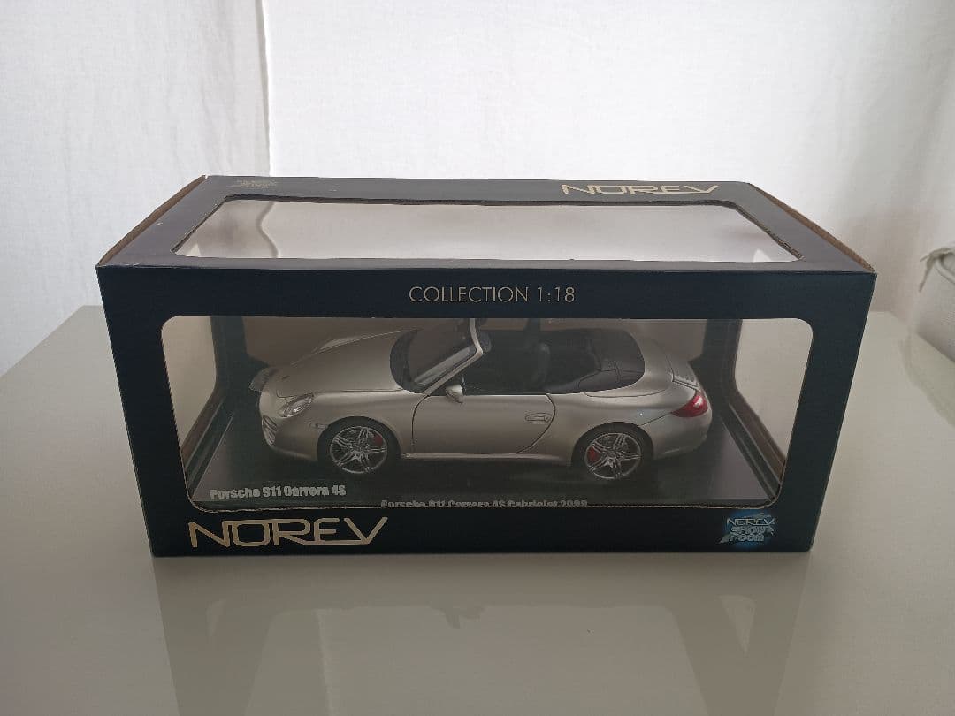ノレブ NOREV ポルシェ 911 カレラ4S 997-2 2008 1/18