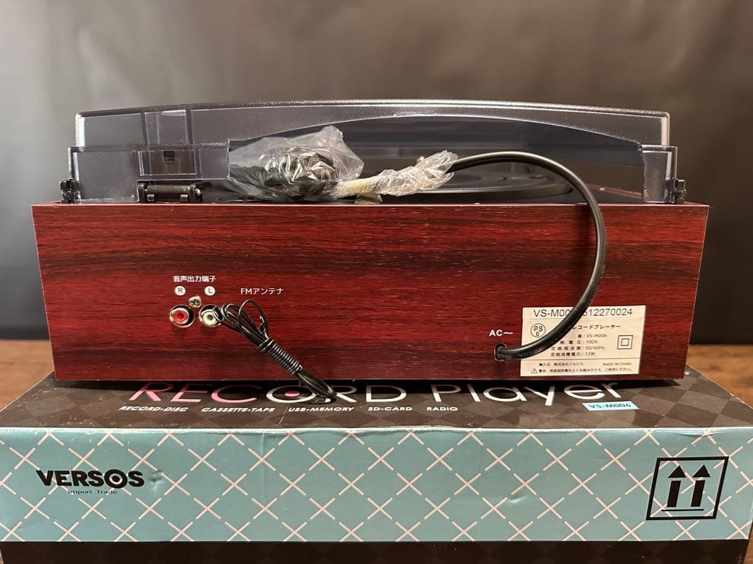 新品未使用　VERSOS ベルソス VS-M006