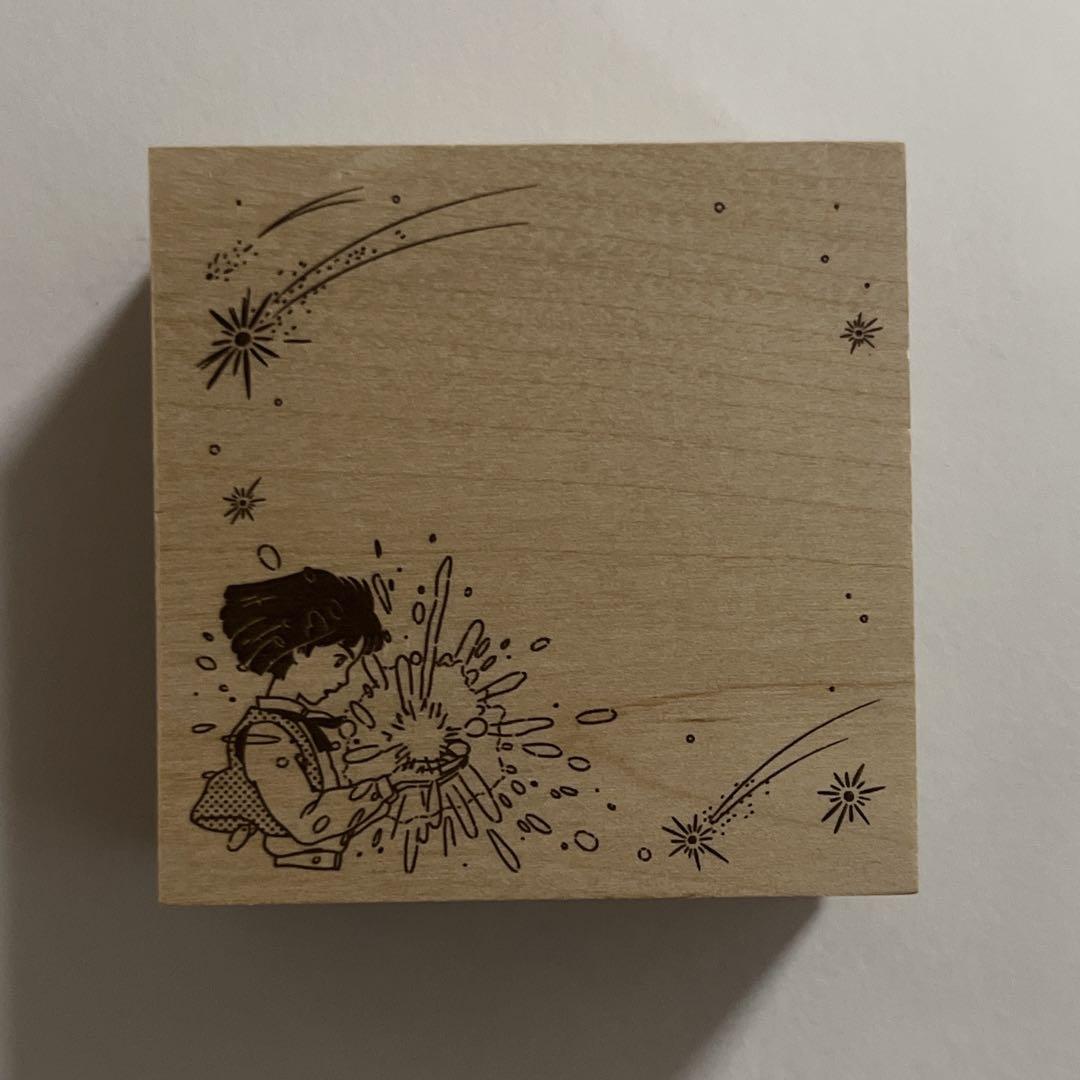 ジブリパーク ハウルの動く城 ヒン ゼンマイ式キーホルダー 非売品 缶バッジ