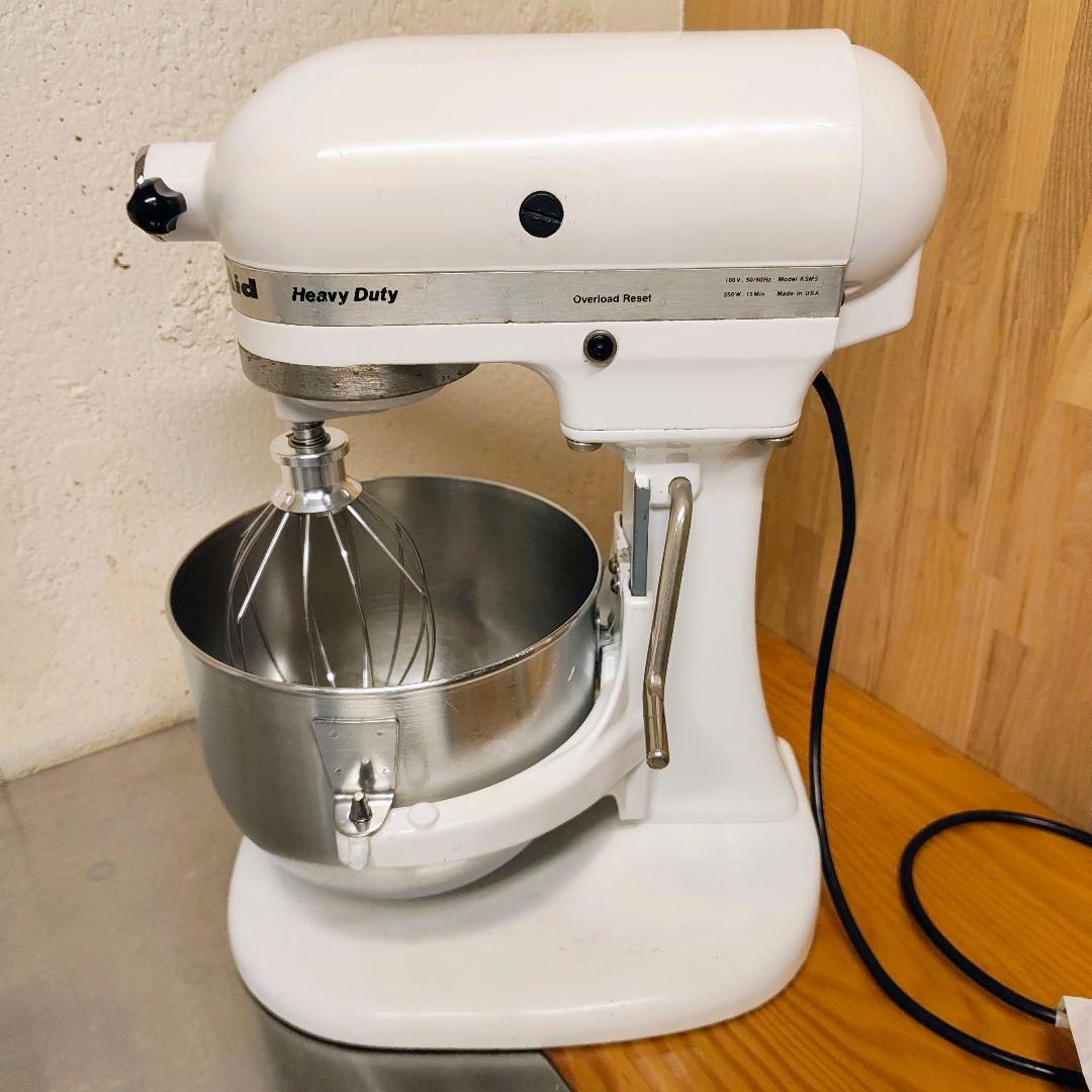 【修理、整備済】（外装傷多）KitchenAid K5SS、キッチンエイド