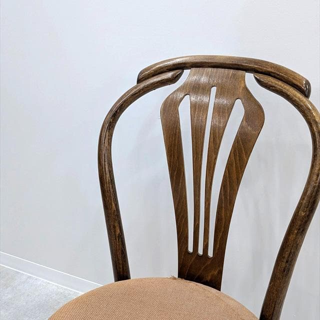 ポーランドベントウッドダイニングチェア（フランスベッド）①