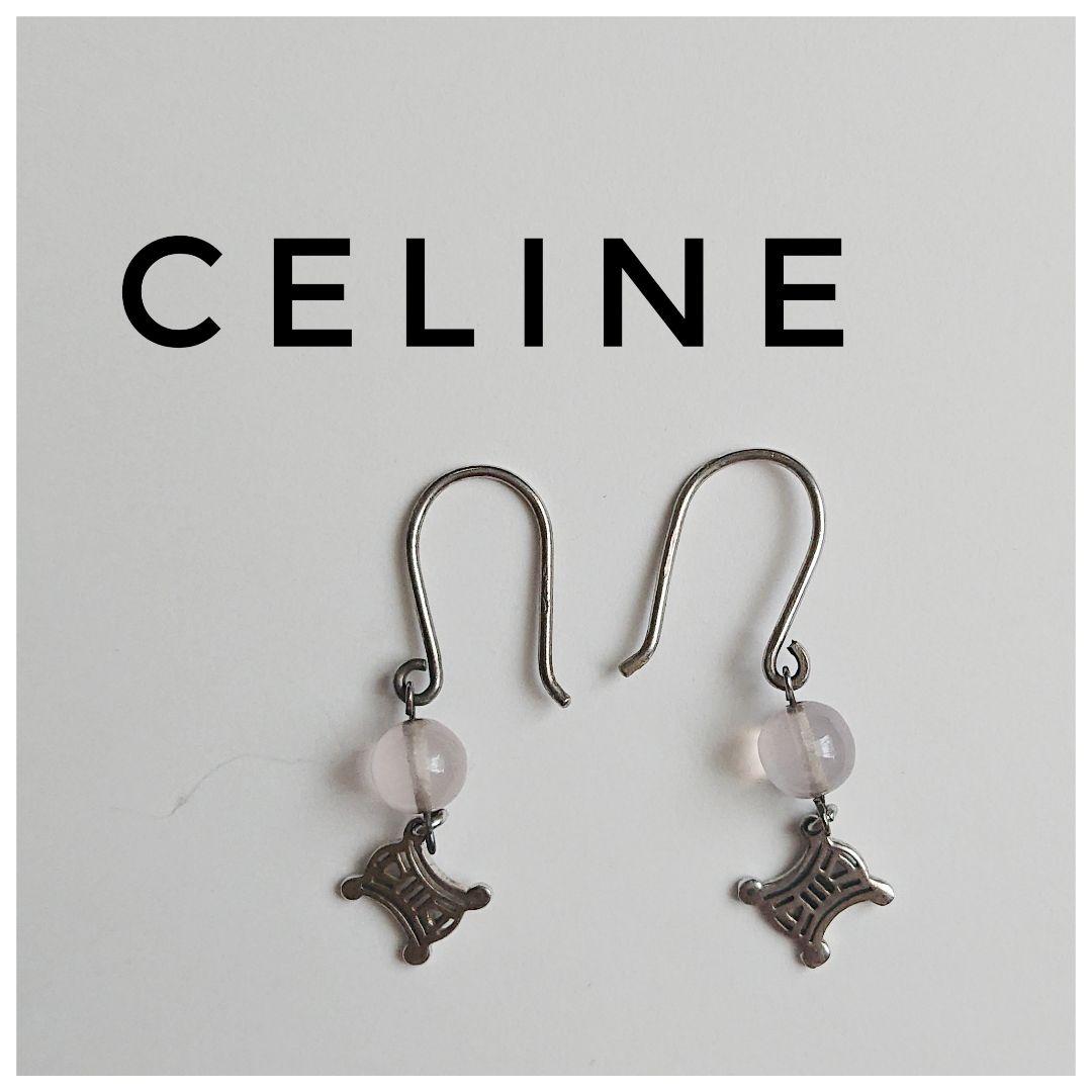CELINE ピアス シルバー