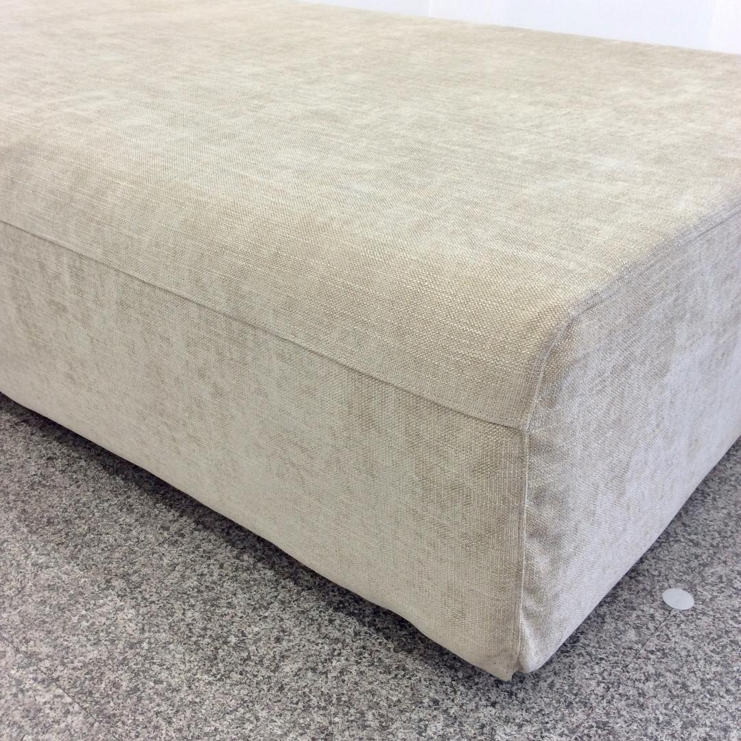 Meuble モーブル アイランドソファ ベージュ✕グリーン